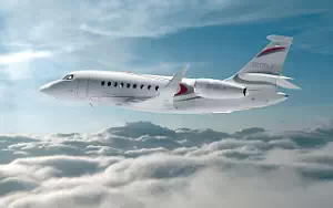 Falcon 2000LXS private jet wallpapers