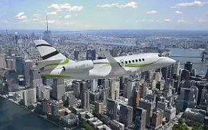 Falcon 2000S private jet wallpapers