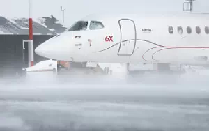 Falcon 6X private jet wallpapers