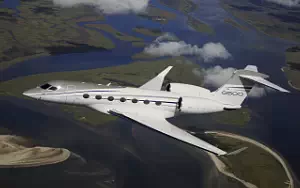 Gulfstream G500 private jet wallpapers