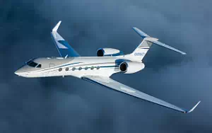 Gulfstream G550 private jet wallpapers