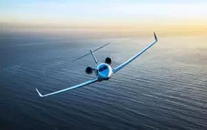 Gulfstream G650ER private jet wallpapers