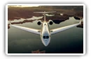 Gulfstream G650 private jets desktop wallpapers HD