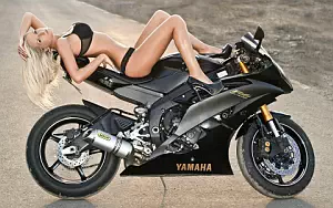 Bikes and Girls wide wallpapers and HD wallpapers