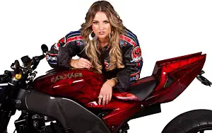 Bikes and Girls wide wallpapers and HD wallpapers