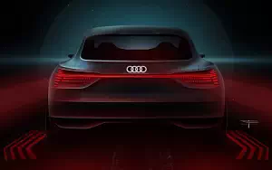 Audi e-tron Sportback Concept car sketch wide wallpapers and HD wallpapers