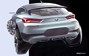 BMW X2 M Sport car sketch wide wallpapers and HD wallpapers