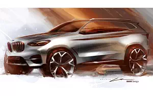 BMW X3 car sketch wide wallpapers and HD wallpapers