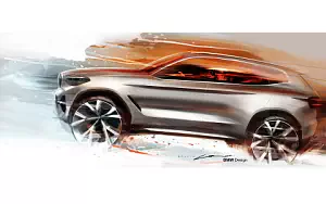 BMW X3 car sketch wide wallpapers and HD wallpapers