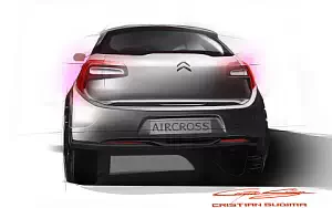 Citroen C4 AirCross car sketch wide wallpapers and HD wallpapers