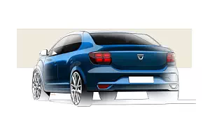 Dacia Logan car sketch wide wallpapers and HD wallpapers