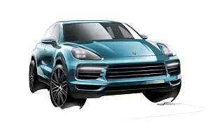 Porsche Cayenne car sketch wide wallpapers and HD wallpapers