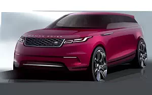 Range Rover Velar car sketch wide wallpapers and HD wallpapers