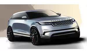 Range Rover Velar car sketch wide wallpapers and HD wallpapers