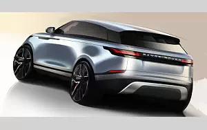 Range Rover Velar car sketch wide wallpapers and HD wallpapers