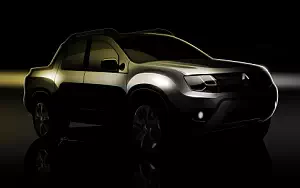 Renault Duster Oroch car sketch wide wallpapers and HD wallpapers