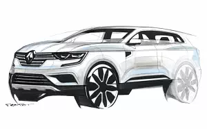 Renault Koleos car sketch wide wallpapers and HD wallpapers