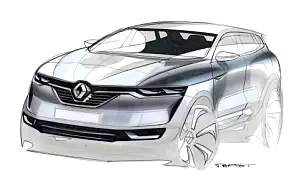 Renault Koleos car sketch wide wallpapers and HD wallpapers