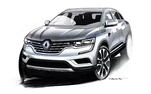 Renault Koleos car sketch wide wallpapers and HD wallpapers