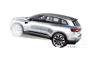 Renault Koleos car sketch wide wallpapers and HD wallpapers