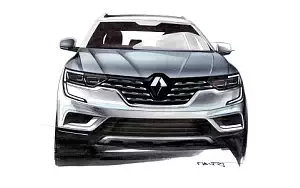 Renault Koleos car sketch wide wallpapers and HD wallpapers