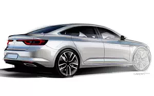 Renault Talisman car sketch wide wallpapers and HD wallpapers