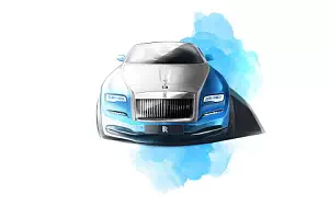 Rolls-Royce Dawn car sketch wide wallpapers and HD wallpapers