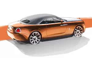 Rolls-Royce Dawn car sketch wide wallpapers and HD wallpapers