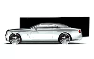 Rolls-Royce Dawn car sketch wide wallpapers and HD wallpapers