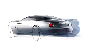 Rolls-Royce Dawn car sketch wide wallpapers and HD wallpapers