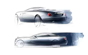 Rolls-Royce Dawn car sketch wide wallpapers and HD wallpapers
