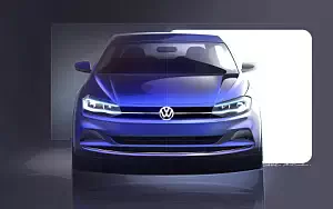 Volkswagen Polo car sketch wide wallpapers and HD wallpapers