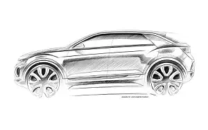 Volkswagen T-Roc car sketch wide wallpapers and HD wallpapers