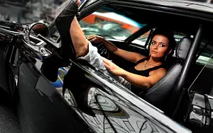 Cars and Girls wide wallpapers and HD wallpapers