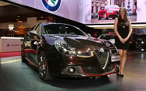 Alfa Romeo and Girl wide wallpapers and HD wallpapers