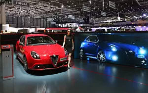 Alfa Romeo and Girl wide wallpapers and HD wallpapers