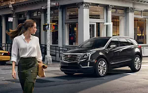 Cadillac and Girl wide wallpapers and HD wallpapers