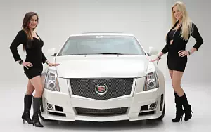 Cadillac and Girl wide wallpapers and HD wallpapers