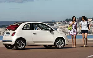 Fiat and Girl wide wallpapers and HD wallpapers