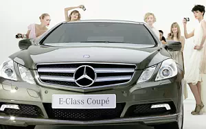 Mercedes-Benz and Girl wide wallpapers and HD wallpapers