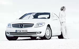 Mercedes-Benz and Girl wide wallpapers and HD wallpapers