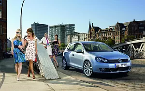 Volkswagen and Girl wide wallpapers and HD wallpapers