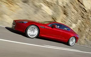 Aston Martin Rapide (Magma Red) car wallpapers