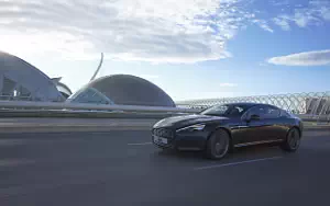 Aston Martin Rapide (Quantum Silver) car wallpapers