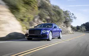 Bentley Flying Spur Hybrid (Azure Purple) US-spec car wallpapers