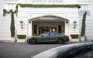 Bentley Flying Spur Hybrid (British Racing Green) US-spec car wallpapers