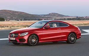 Mercedes-Benz C 250 d 4MATIC Coupe AMG Line car wallpapers