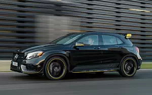 Mercedes-AMG GLA 45 4MATIC Yellow Night Edition car wallpapers