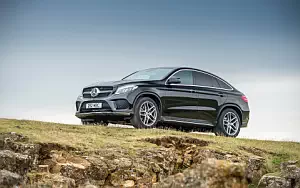 Mercedes-Benz GLE 350 d 4MATIC Coupe AMG Line UK-spec car wallpapers
