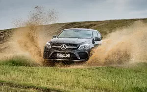 Mercedes-Benz GLE 350 d 4MATIC Coupe AMG Line 4x4 Off Road wide wallpapers and HD wallpapers